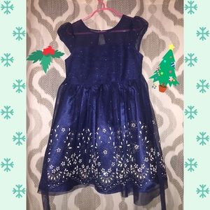 💜🌟SALE🌟💜Navy blue tulle glitter dress